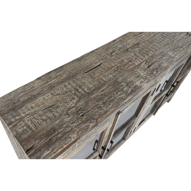 Anrichte Home ESPRIT Weiß Braun Recyceltes Holz 170 x 40 x 90 cm