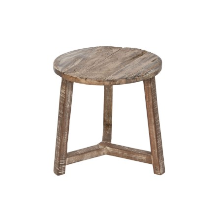 Beistelltisch Home ESPRIT Weiß Braun 45 x 45 x 45 cm