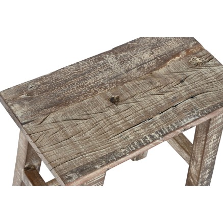 Beistelltisch Home ESPRIT Weiß Braun 45 x 25 x 51 cm 2