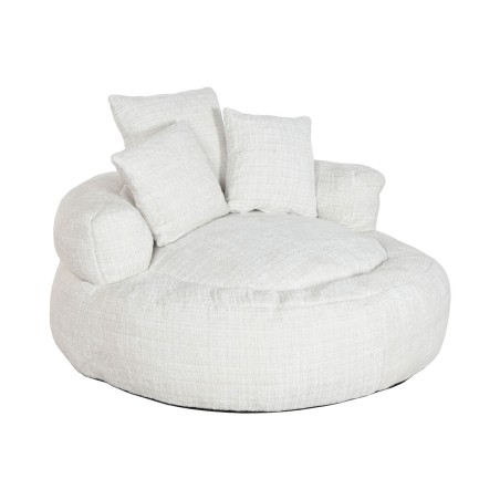 Sessel Home ESPRIT Weiß 104 x 104 x 50 cm