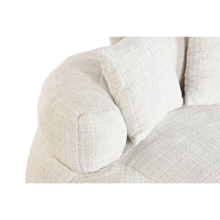Poltrona Home ESPRIT Bianco 104 x 104 x 50 cm