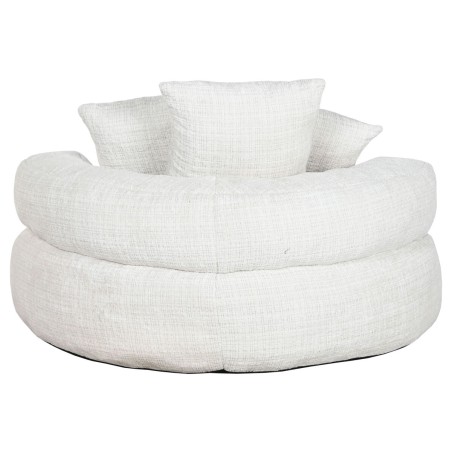 Poltrona Home ESPRIT Bianco 104 x 104 x 50 cm