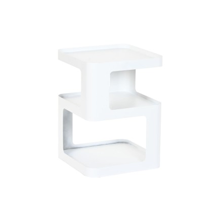 Side table Home ESPRIT White 40 x 40 x 54 cm