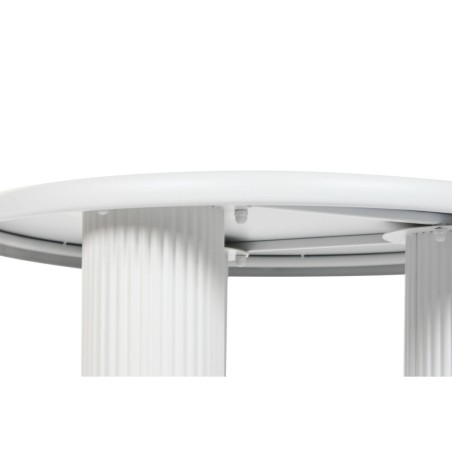 Mesa auxiliar Home ESPRIT Blanco 75 x 75 x 40 cm