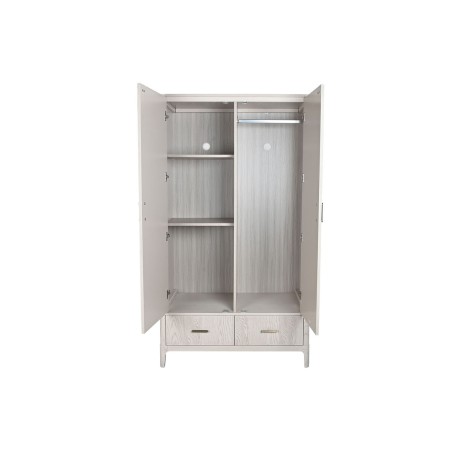 Schrank Home ESPRIT Hellgrau Metall Holz MDF