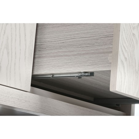 Armadio Home ESPRIT Grigio chiaro Metallo Legno MDF