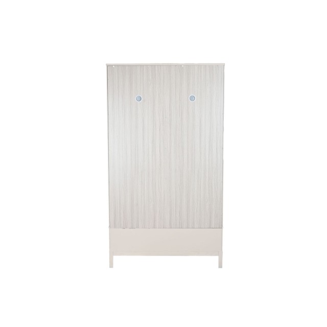 Armadio Home ESPRIT Grigio chiaro Metallo Legno MDF