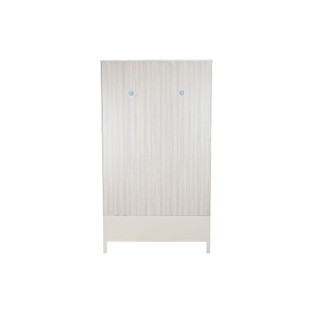 Armadio Home ESPRIT Grigio chiaro Metallo Legno MDF