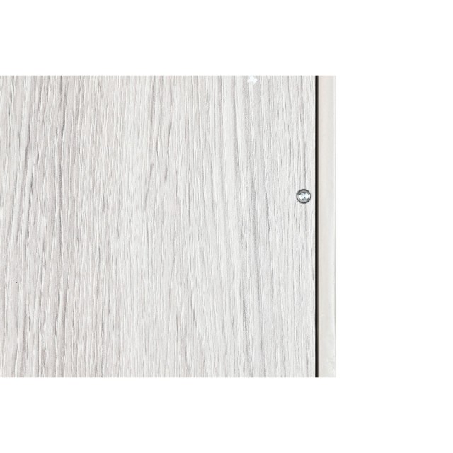 Cupboard Home ESPRIT Light grey Metal MDF Wood