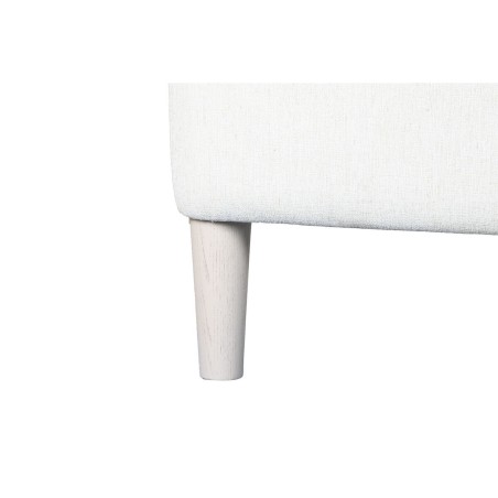 Bett Home ESPRIT Hellgrau 196 x 223 x 135 cm