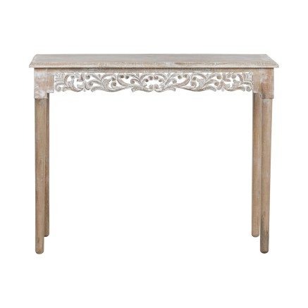 Tavolo aggiuntivo Home ESPRIT Bianco 2