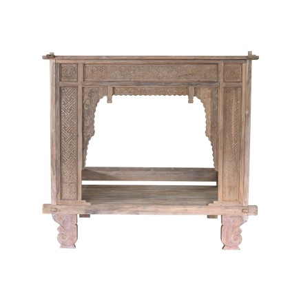 Lit Home ESPRIT Naturel 225 x 160 x 206 cm 2