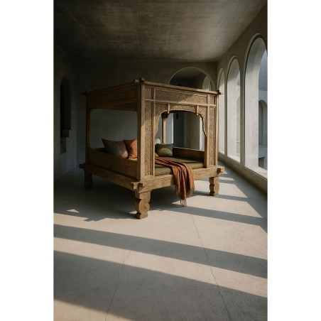 Letto Home ESPRIT Naturale 225 x 160 x 206 cm