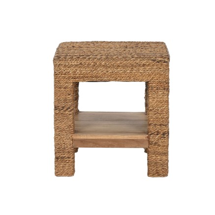 Table d'appoint Home ESPRIT Naturel 40 x 40 x 40 cm 2