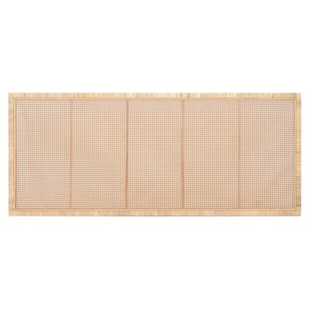Kopfende des Betts Home ESPRIT Hellbraun 190 X 2,5 X 80 CM