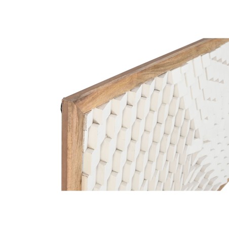 Testiera del Letto Home ESPRIT Bianco Naturale 160 x 4 x 80 cm