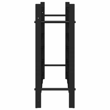 Casier à bouteilles pour 36 bouteilles Noir Fer