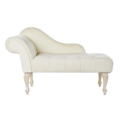 Divano Chaise Longue Home ESPRIT Naturale 119 x 55 x 77 cm