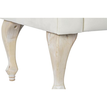 Chaise Longue Sofa Home ESPRIT Natural 119 x 55 x 77 cm