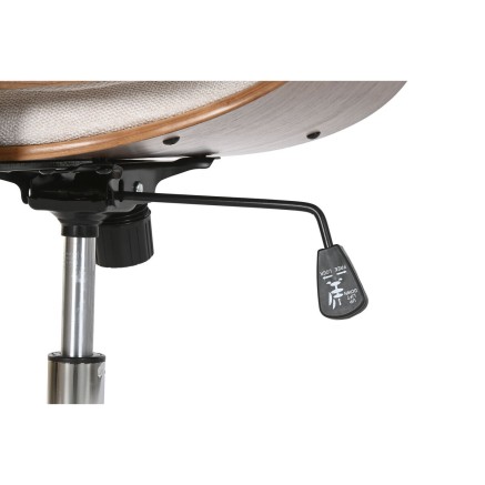 Office Chair Home ESPRIT Brown Beige Silver 2