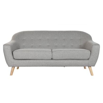 Sofa Home ESPRIT Grau Creme natürlich Scandi 172 x 82 x 82 cm
