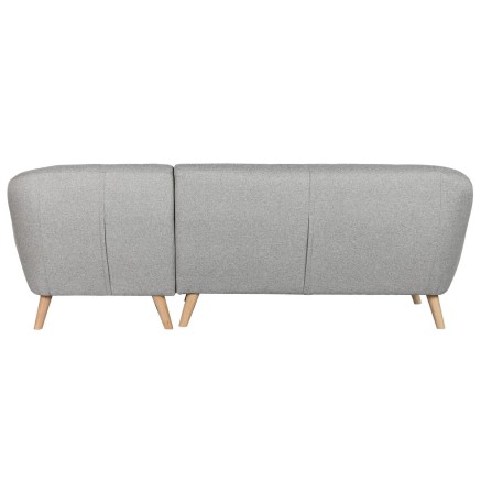 Sofa Home ESPRIT Grey Cream Scandi 226 x 144 x 84 cm 2
