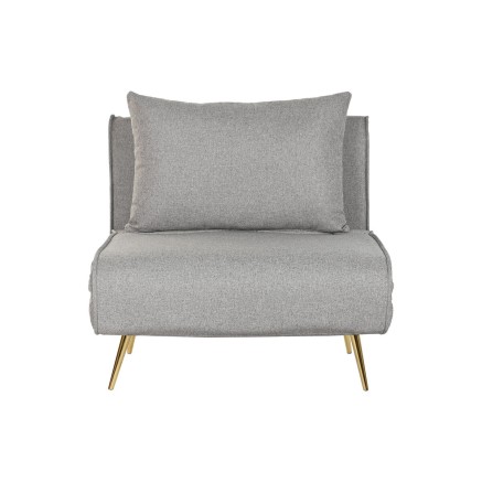 Schlafsofa Home ESPRIT Grau Creme Scandi 90 x 90 x 84 cm 2