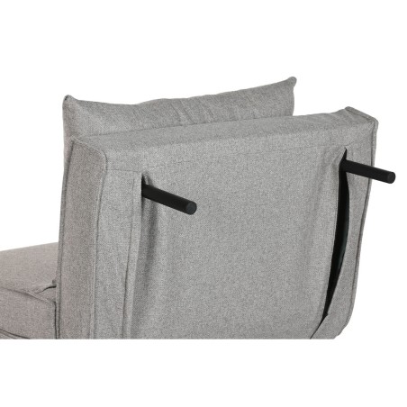 Divano Letto Home ESPRIT Grigio Crema Scandi 90 x 90 x 84 cm