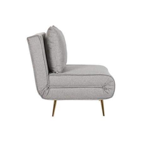 Divano Letto Home ESPRIT Grigio Crema Scandi 90 x 90 x 84 cm