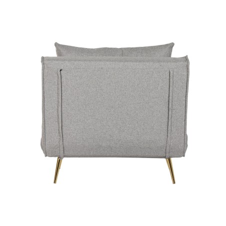 Divano Letto Home ESPRIT Grigio Crema Scandi 90 x 90 x 84 cm