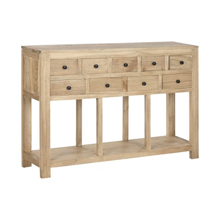 Console Home ESPRIT legno di mindi 120 x 30 x 80 cm
