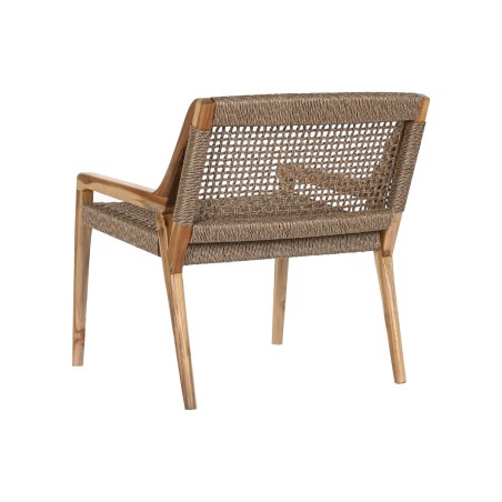 Sitz Home ESPRIT Braun Teakholz Synthetische Faser 65 X 62 X 72 CM
