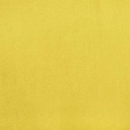 Chaises à manger lot de 4 Jaune moutarde Velours