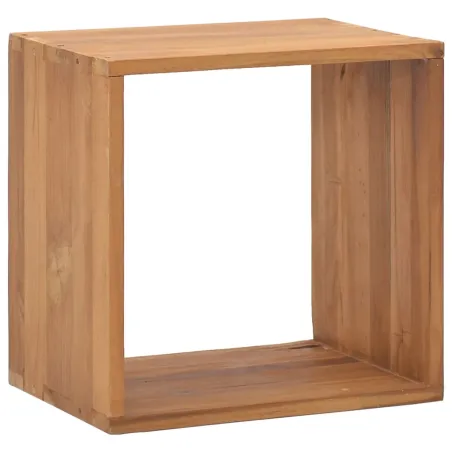 Table de chevet 40x30x40 cm Bois de teck solide