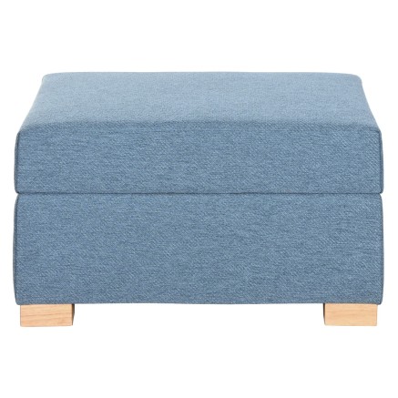 Fußstütze Home ESPRIT Blau Urban 70 X 50 X 40 CM 2