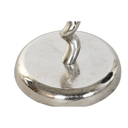 Side table Home ESPRIT Silver 35 x 35 x 61 cm 2