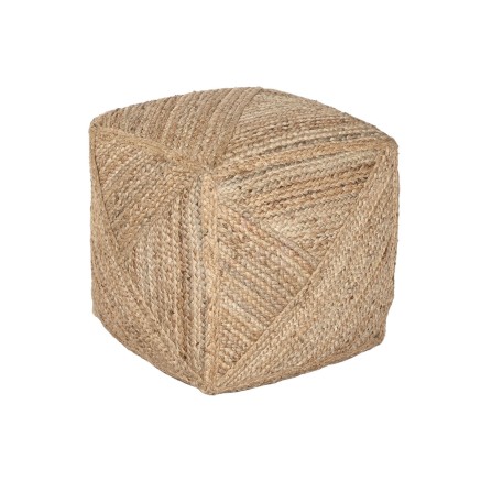 Poggiapiedi Home ESPRIT Naturale 45 x 45 x 48 cm
