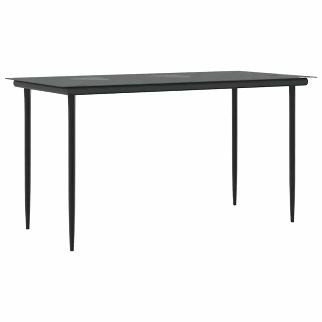 Ensemble de salle à manger pour jardin 5 pcs Beige polyrotin