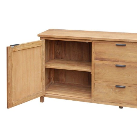 Sideboard Home ESPRIT Rattan Teak 180 x 50 x 85 cm