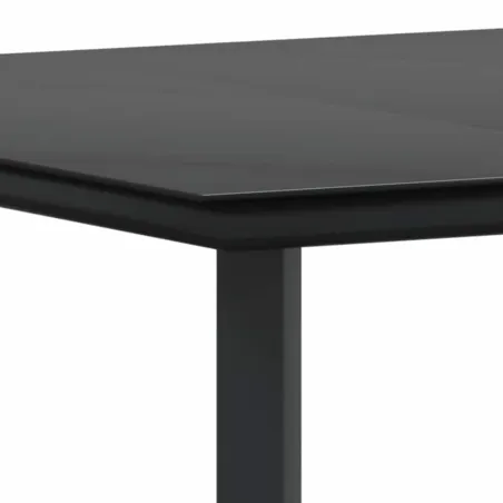 Ensemble de salle à manger pour jardin 7 pcs Gris clair