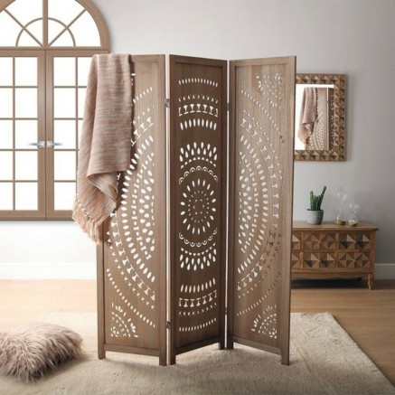 Biombo Versa Madera (170 x 40 cm) 2
