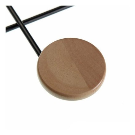 Porte-manteau Versa Métal Bois Résine Bois MDF (30 x 8 x 52 cm) 2