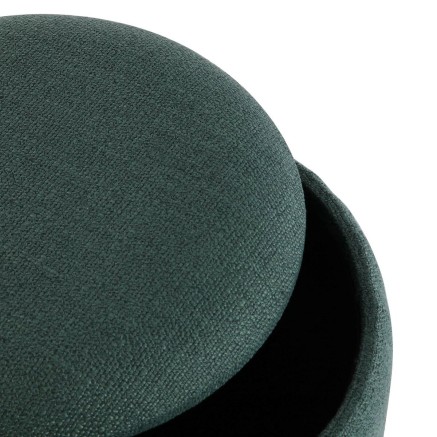 Detachable Pouffe Versa Green Bamboo MDF Wood 2