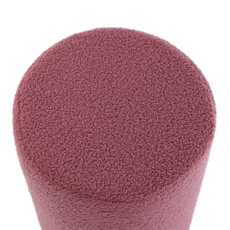 Kruk Versa Roze Hout Textiel 33 x 47 x 33 cm