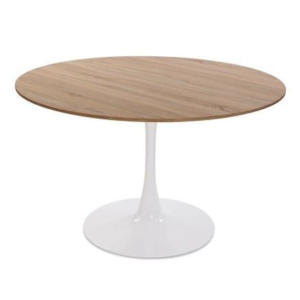 Eettafel Versa Lia Metaal Hout MDF 120 x 73 x 120 cm
