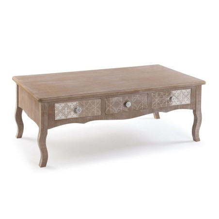 Tavolino da Caffè Versa Lyra Legno di paulownia Legno MDF 60 x 41 x 1