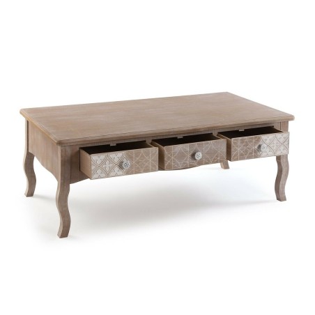 Tavolino da Caffè Versa Lyra Legno di paulownia Legno MDF 60 x 41 x 1