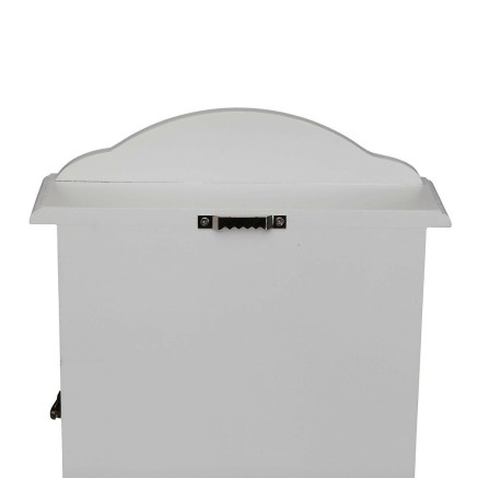 Armoire à clés Versa Blanc 6 x 28 x 19,5 cm 2
