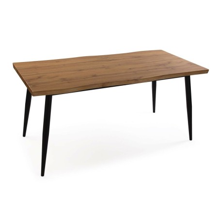 Table Basse Versa Malika PVC Métal Bois MDF 80 x 75 x 160 cm