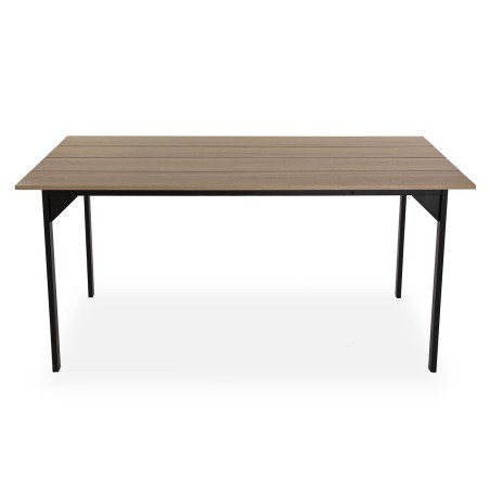 Tavolo da Pranzo Versa Collins Metallo Melammina Legno MDF 75 x 80 x 1